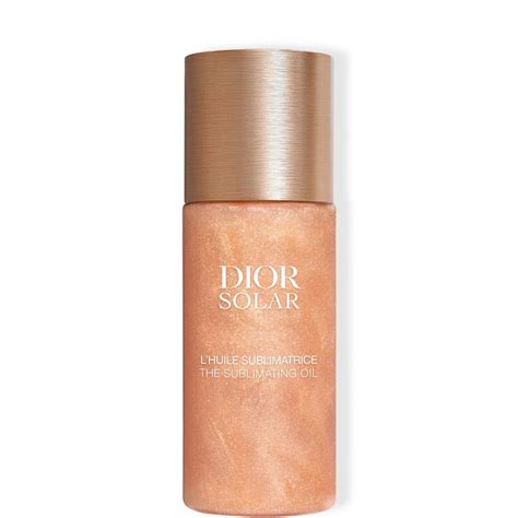 huile sublimatrice dior avis|L'Huile Sublimatrice Dior Solar DIOR .